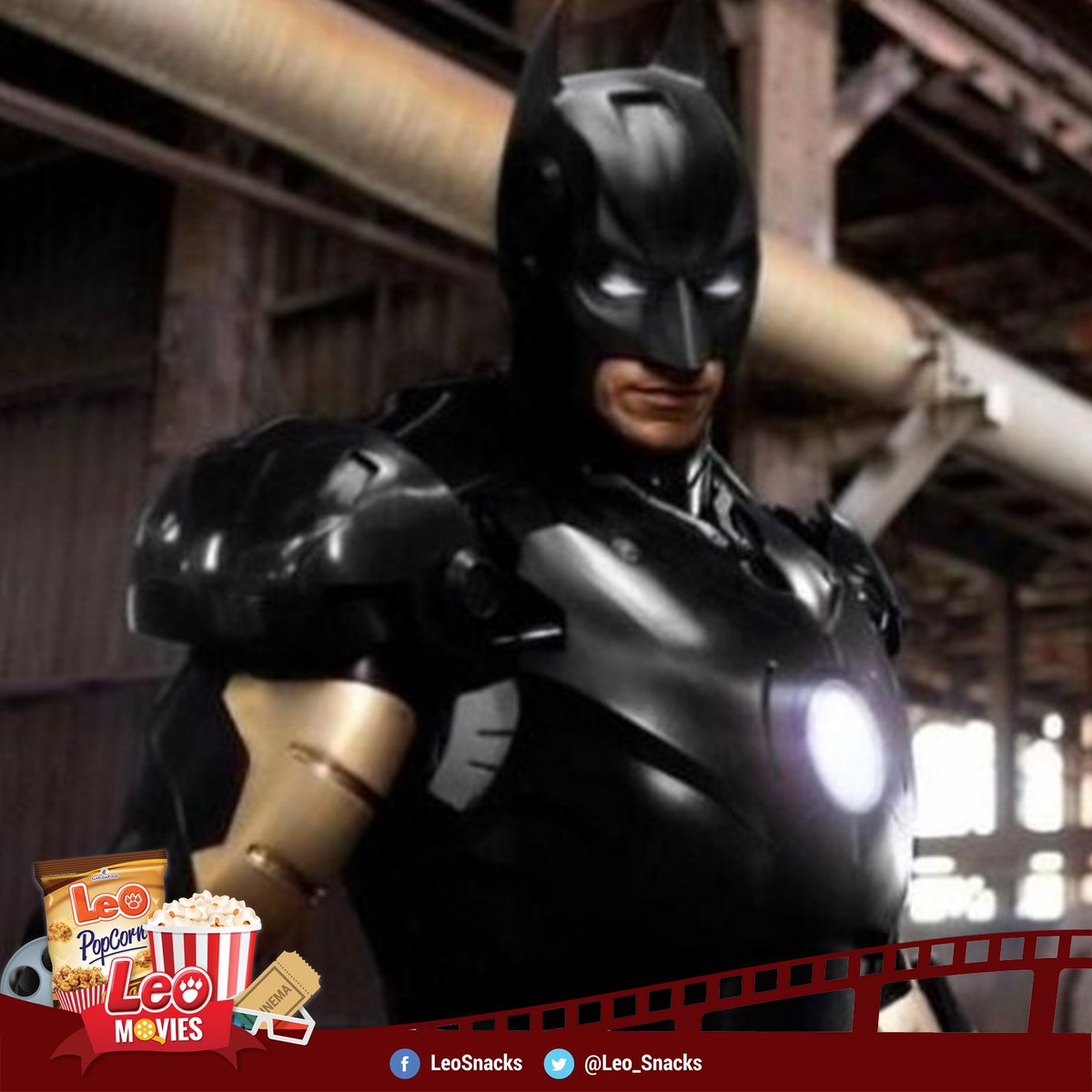 LEO_snacks's tweet photo. Keren juga kalo Batman make teknologi iron man ya? Jadi makin kuat deh Batman. Tapi kuat mana sama Iron Man? https://t.co/FV6A64LFCn