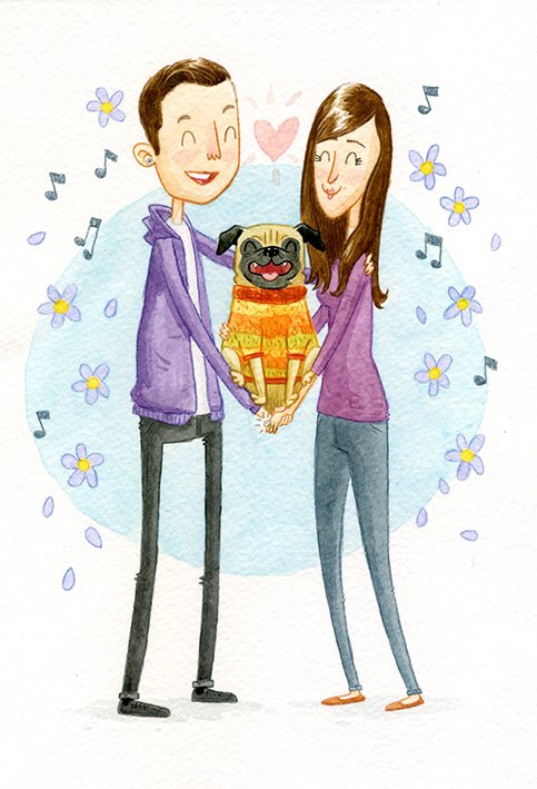 JTWillustration's tweet photo. 💕❤️VALENTINES DAY❤️💕 I am offering a discount on all commissions before the big day! From just £25! Order this week! https://t.co/4H4TumCN5c