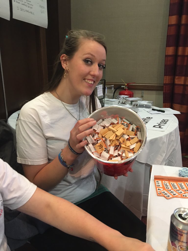 Approaching 1000 through the door already. Raffle tickets, over 900 sold, loads of prizes at our show