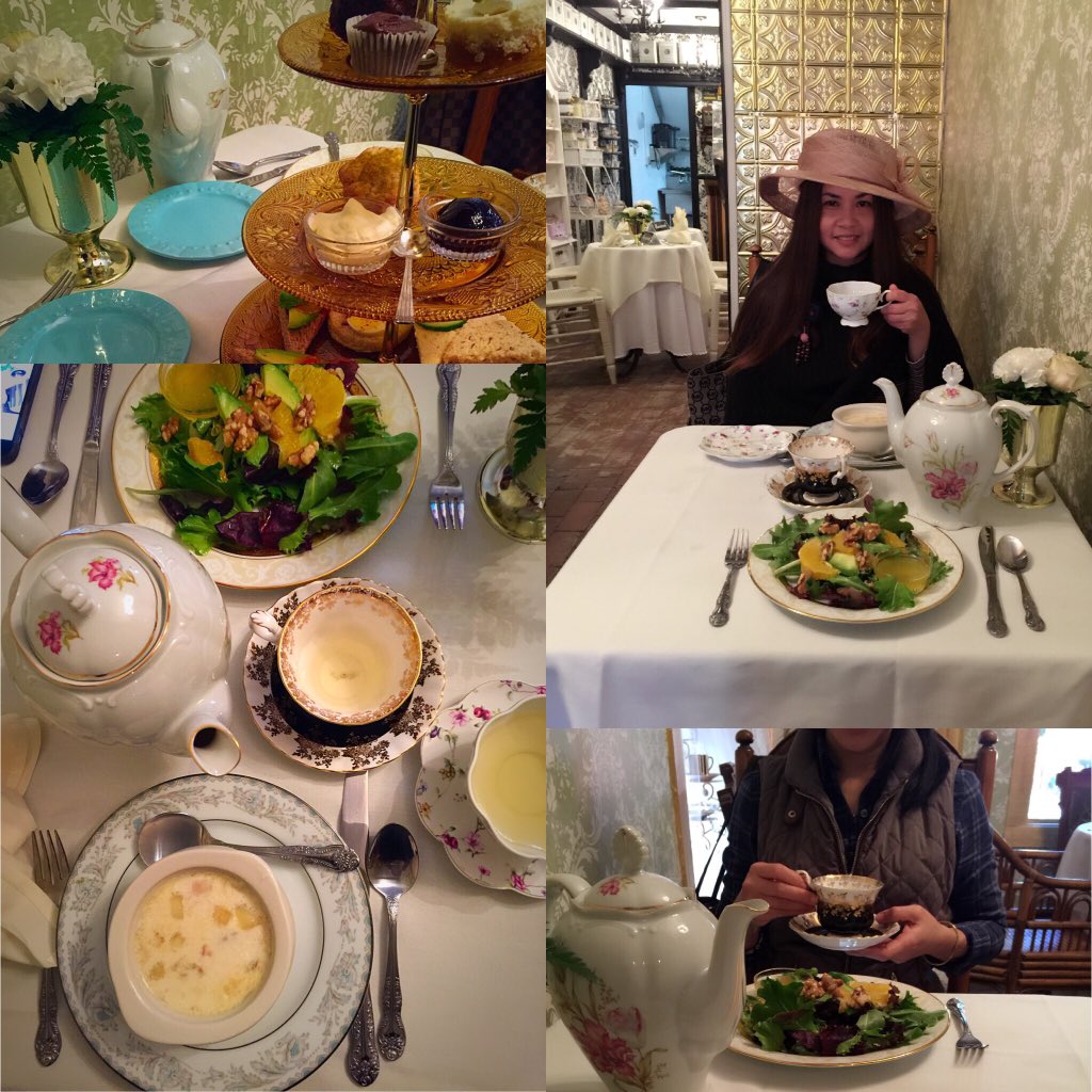 gorl's tweet photo. Tea time at Tea Lane having so much fun at this lovely place. https://t.co/QQixmHn3f2