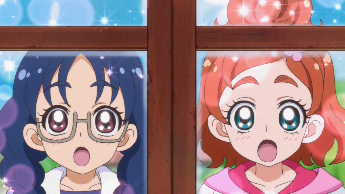 K Za イラスト勉強中 続き この二人がノーブル学園で初めて出会い 同じ部屋で暮らし はるはるが初めてプリキュア になったのもゆいちゃんを助ける為というのも ゆいちゃんがもう一人の主人公と考えると合点がいきます 続く プリキュア Precure