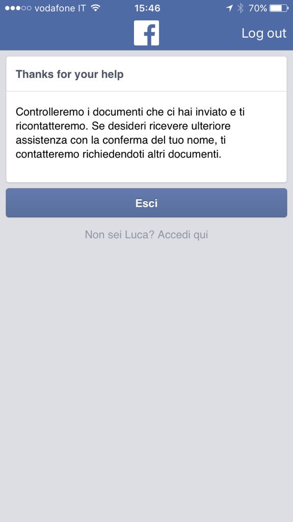 LucaBizzarri's tweet photo. Terzo giorno, nel frattempo i documenti me l'hanno chiesti e gliel'ho mandati 3 volte. Poi dicono dei carabinieri. https://t.co/rLDTJaohS8