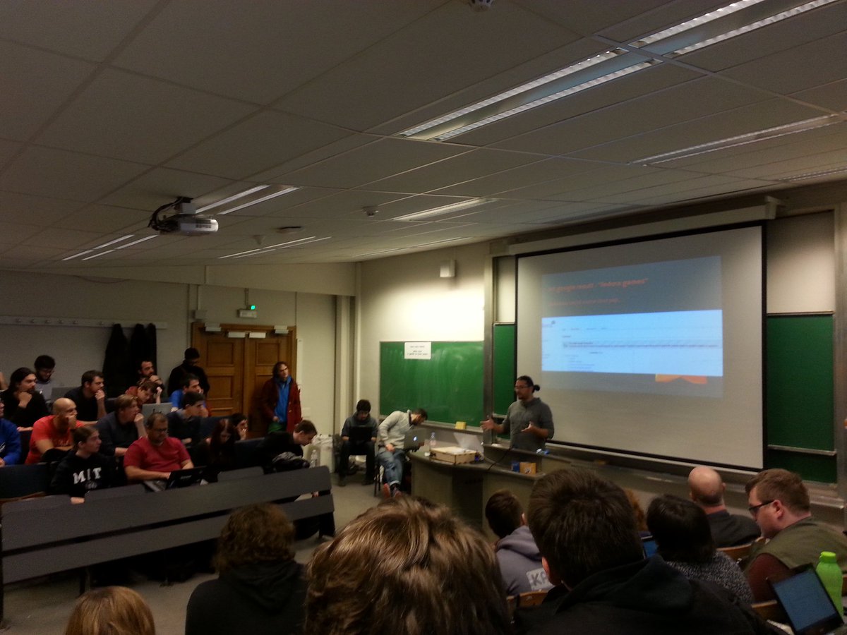 Patastronch's tweet photo. #haxe au #FOSDEM16 ! @motiontwin #blackmagic https://t.co/TtRyptbBaX
