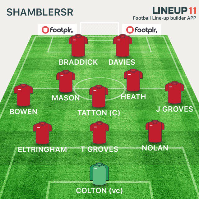 ShamblersR's tweet image. 7-2 defeat today v's a very good Staffs Knott side played in great spirits😳,our goals from @gregspurs &amp;amp; @grovesyjack