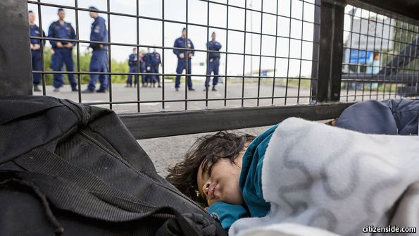 TheEconomist's tweet photo. Extreme anti-migrant views in central Europe are held by governments, not opposition groups https://t.co/YCNaGYaE4v https://t.co/RAVYmfyaBm