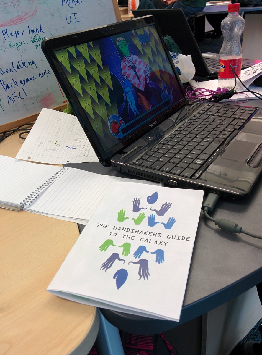 TonePersson's tweet photo. #AGLJam #GGJ16  guidebook finished, and the game is working! https://t.co/eoVJ7dlMYs