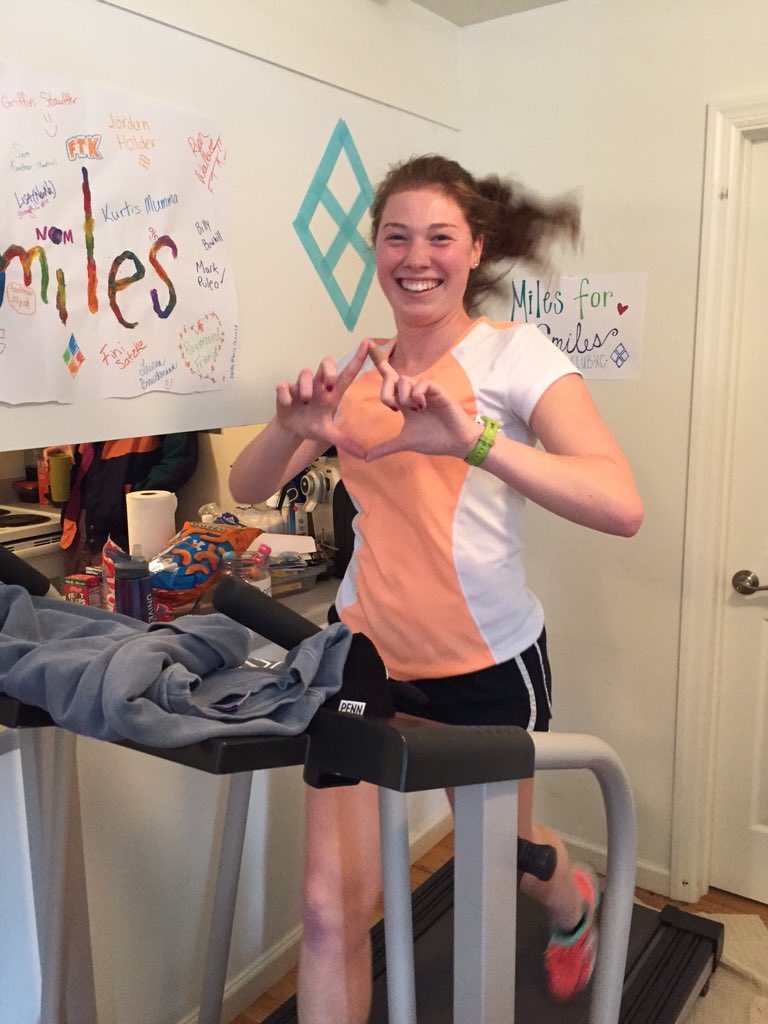 PSUClubXC's tweet photo. Kaitlyn leads the team into Boot Camp with Mr. And Mrs. Club XC #FTK #M4S #Hour41 https://t.co/5NXzyEJhcD
