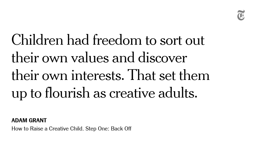 nytopinion's tweet photo. Parents, you need to let children pursue their passions, not yours:  https://t.co/RF6jUXQFVq https://t.co/Lgtet42AKd