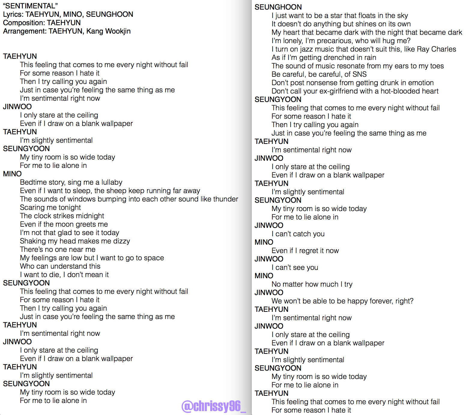 Lyrics Trans Sentimental Winner Exit T Co Qgsgjk7m2d 위너컴백 위너babybaby 위너센치해 T Co Asybeefjta Twitter Lyrics Trans Sentimental Winner Exit T Co Qgsgjk7m2d 위너컴백 위너babybaby 위너센치해 T Co Asybeefjta Twitter