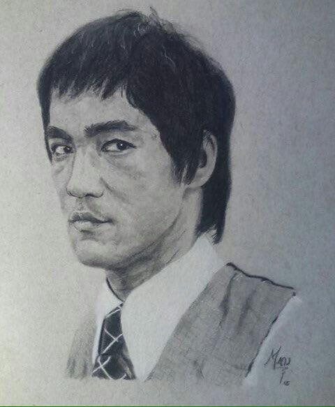 Al carboncillo de la mano de mi hermano