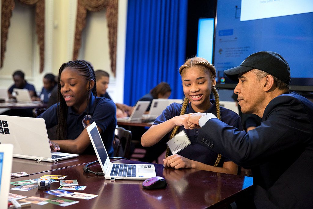 learnDS's tweet photo. Learn about President Obama’s new initiative: Computer Science for All https://t.co/RnqiSu04rf https://t.co/qSoxGfIiTC