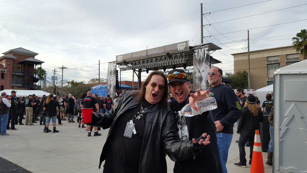 That was the best show we ever played! Cant say anything else but thanks to the fans, crews, bands and Jon Oliva!