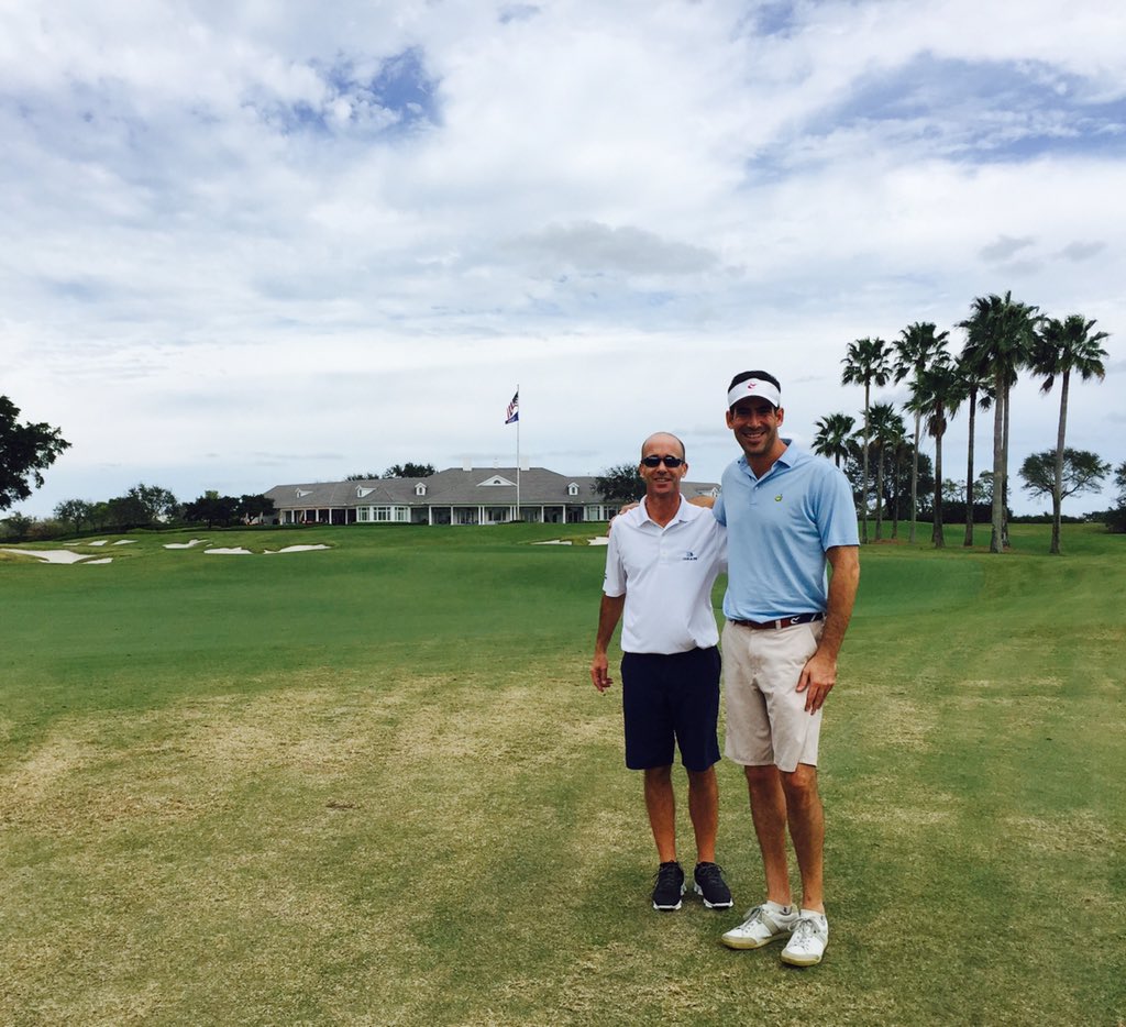 Even par 72 today at cc of florida with Teddy D. 3 days too long without my baby #rhop #katierost home soon. 😘
