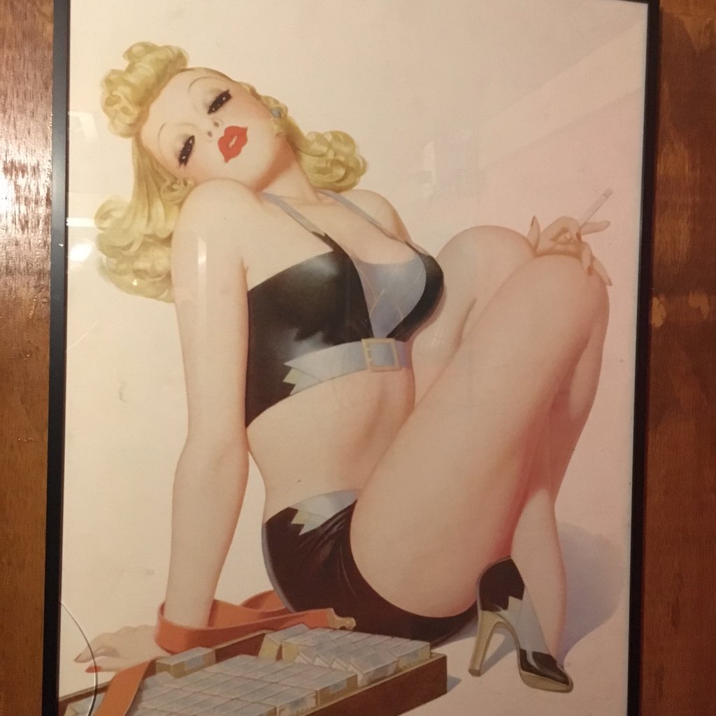 Bathroom art <a href="/lilindies/">Lil' Indies</a> . I call this "If She Smokes She Pokes"