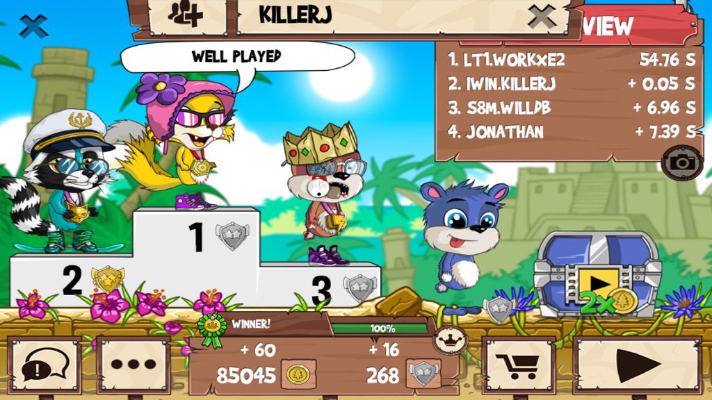 LLightwork's tweet photo. All those guys just got washed #funrun2 #killerj #Willdb #Jonathan https://t.co/h3xEc8LiPh