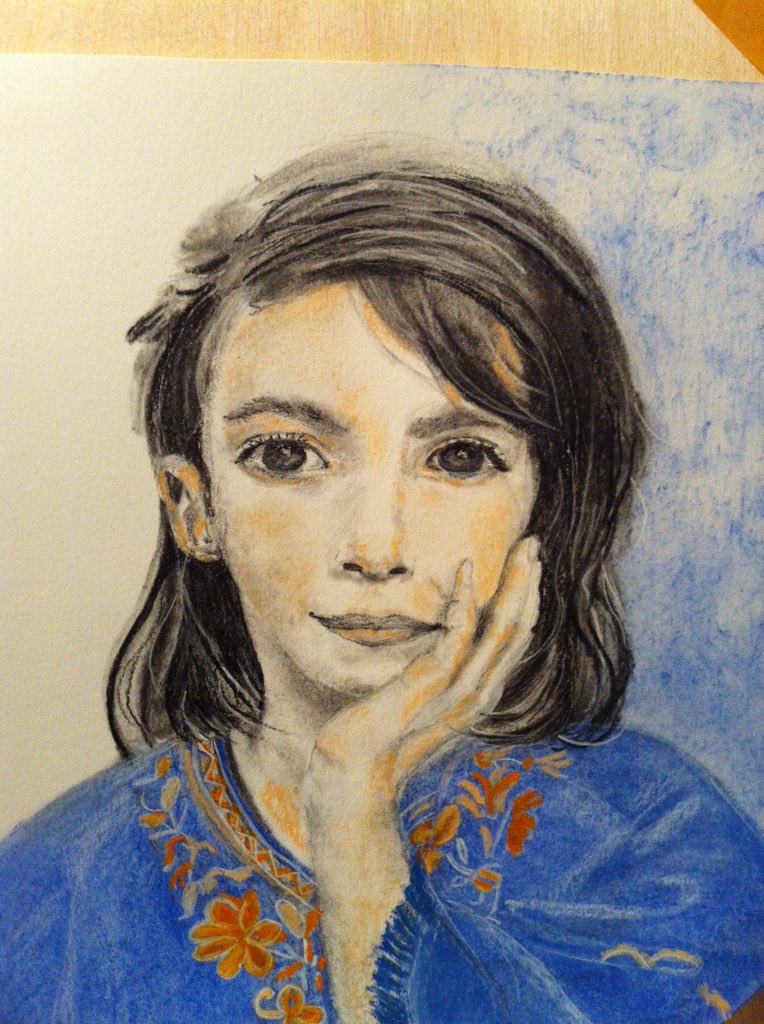 johnprayerguy's tweet image. My wife Caron tracing her love for granddaughter Hannah