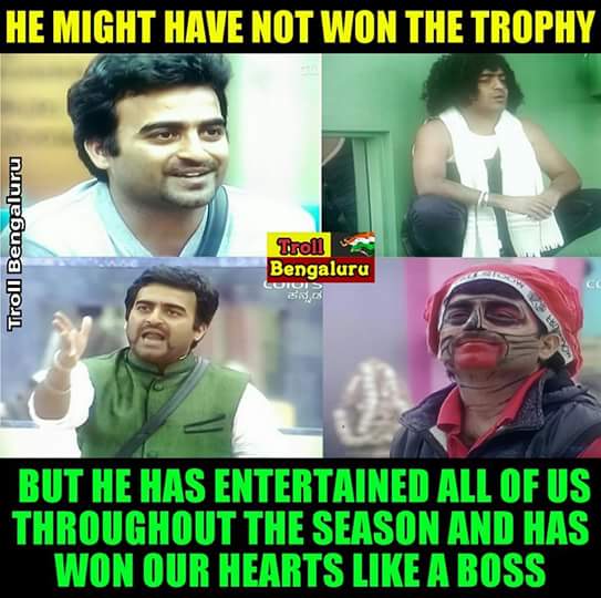 bharathr002's tweet photo. Well played Master Anand 👏👏 #BBK3 #BBK3FinaleWithSudeep https://t.co/EpbByZSDi4