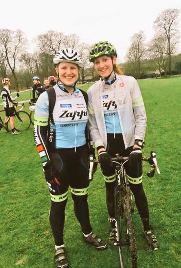 ZappisLadies's tweet photo. @puffin34 and @charlotteloub finished their first #Cx season today at the final @WessexCX well done ladies! https://t.co/Z74S5soeu1