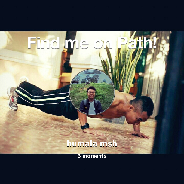HumalaMsh's tweet photo. Find me on #Path now! Go to: https://t.co/JsQE5KUypm! #thepersonalnetwork https://t.co/DBkY5iJQ3h