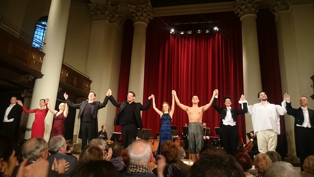 MaryGNguyen's tweet image. Cheeky, energetic &amp;amp; animated. @OperaDanube's #Orpheus makes you want to do the can-can! #Offenbach @StJohnsSmithSq