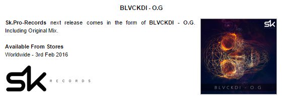 BLVCKDI's tweet photo. Release on https://t.co/2lbe0AxAmW -Records, 3rd Feb 2016 
#BLVCKDI #Release #Twerk #Trap #EDM https://t.co/HDdEcPnR2u
