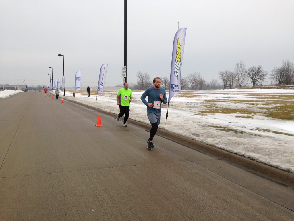 Thanks to <a href="/mvradbq/">MVRA Dubuque</a> for hosting a great 5K. #IowaGames #5K