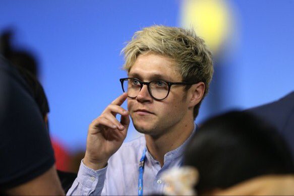 1DUpdateAccess's tweet image. More of Niall at the #AusOpenFinal earlier today! -H
