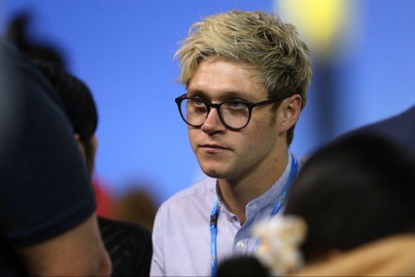 1DUpdateAccess's tweet image. More of Niall at the #AusOpenFinal earlier today! -H