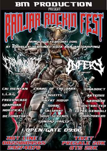 21 februari 2016!! see u at Banjar Rockin Fest <a href="/infery_metal/">Infery Indonesia</a> <a href="/sinaddictmetal/">SINADDICT Official</a> <a href="/SadutDeath/">ADITYA</a> <a href="/sorbcdm/">SORBC Official</a>