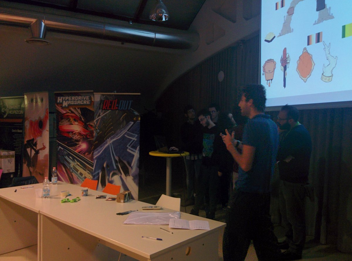 boanergos's tweet photo. #GGJ16 #turingamejam teams are showing their works! https://t.co/OhKceACuE6