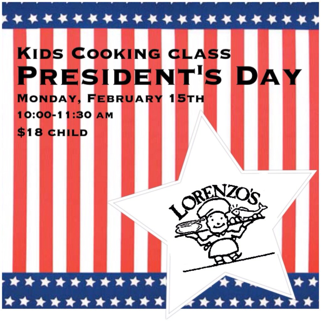 lorenzoculinary's tweet photo. Next Kids Cooking Class is #PresidentsDay, Monday, Feb 15 from 10-11:30. @chefstacymaple #lksd #mbhd #kidscooking https://t.co/zzMf4EKXSL