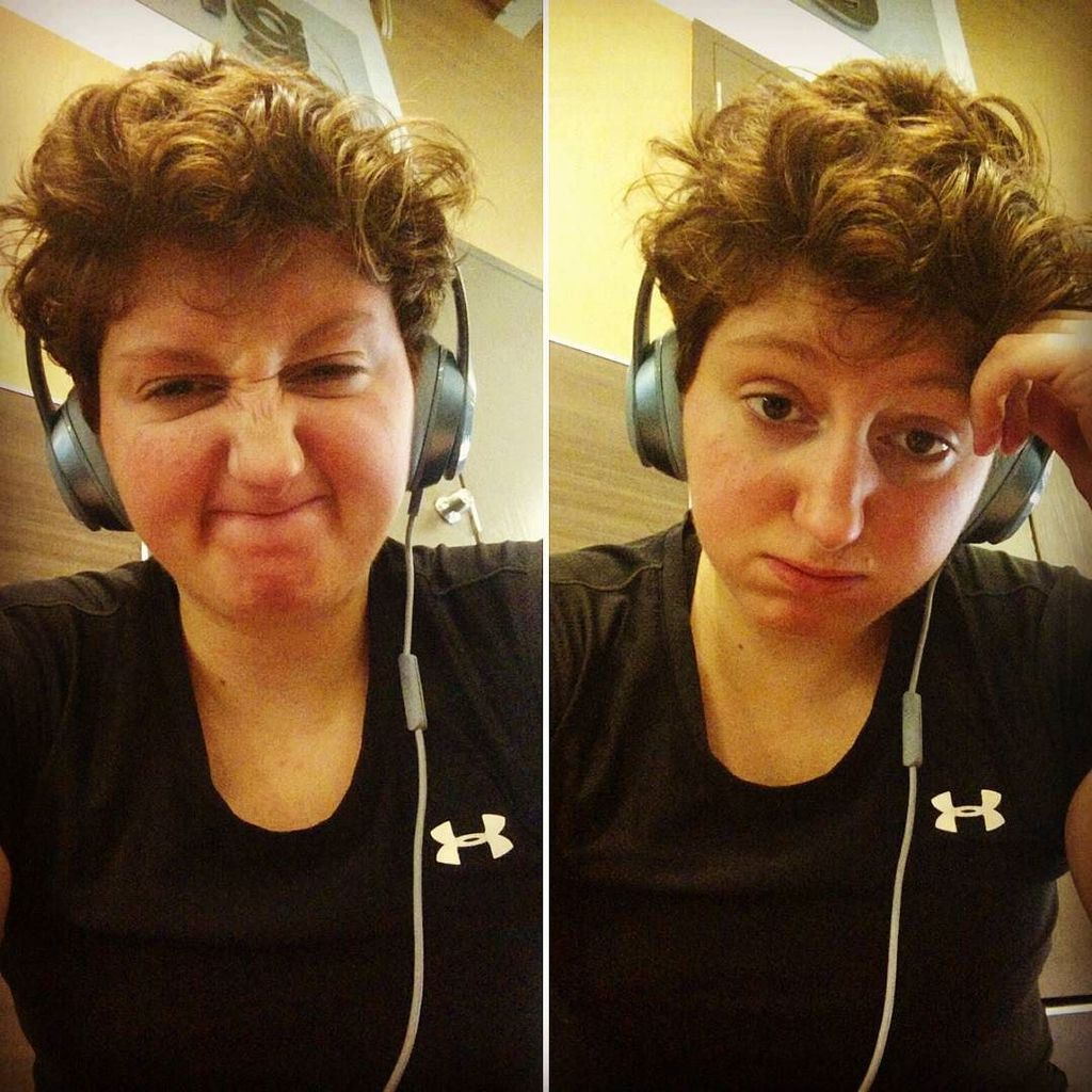 theflogblog's tweet photo. Pre Workout v. Post Workout. Which pic is which?? Hahaha (OFFICIAL FIRST WORKOUT WITHOUT B… https://t.co/l845lLPNYR https://t.co/zadklIxEQL