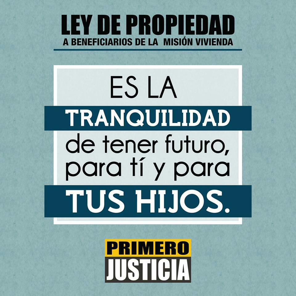 JulioBorges's tweet photo. La Ley busca que beneficiarios sean dueños plenos, sin condicionamiento alguno y de manera GRATUITA. https://t.co/d7eRdeHwz0