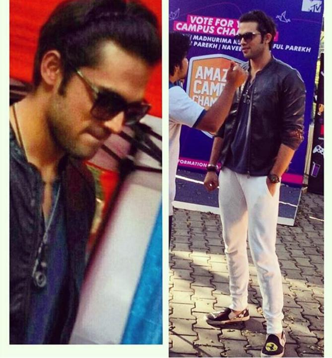 amnasyed11's tweet photo. I am loving the fact that U are experimenting with your looks! U look really handsome in every look #WeStandByParth https://t.co/92QhFOOBE6