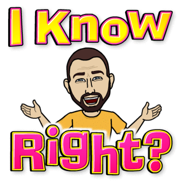 randyadh's tweet photo. At our house, we used to talk, then we would text words, then we sent acronyms. now we just @bitmojiapp #3GIRLSANDME https://t.co/KljXtxCzTF