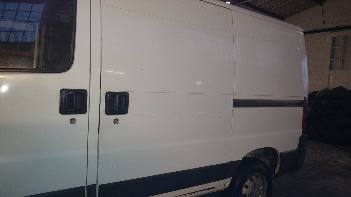 DrainConsultant's tweet photo. We have spent most of the day building shelves inside and more importantly, polishing the outside of the van! :) https://t.co/ocisxQZ5Bj