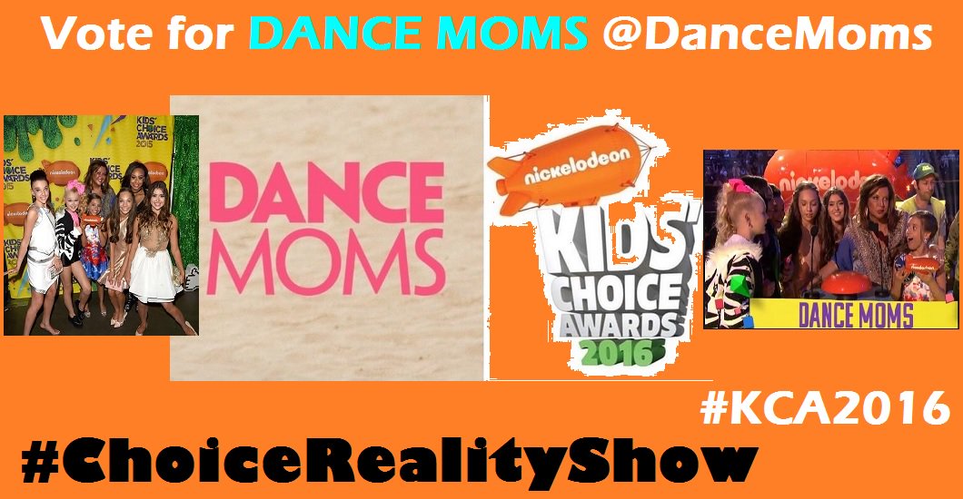 maglybisbi's tweet photo. I nominate 👉 'Dance Moms' @DanceMoms for #KCA2016 #ChoiceRealityShow 
@NickelodeonTV @KCANominees 
@Abby_Lee_Miller https://t.co/WozCwYBn9Z