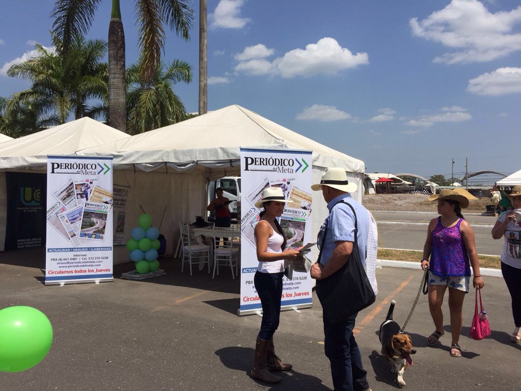 PeriodicodMeta's tweet photo. #NosVemosEnLaFeria #ExpoMalocas2016 Los invitamos al stand PDM de @ExpoMalocas para que conozca nuestros servicios https://t.co/cxXkg5lqc2