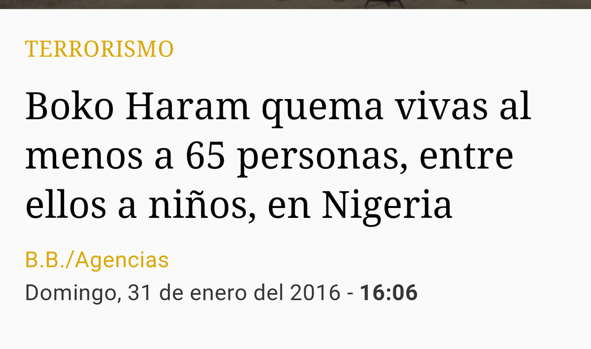 No ha sido en Paris. No abre portadas. No hay declaraciones ni concentraciones institucionales. #JeSuisHypocrisie