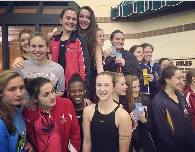 kay_cook13's tweet photo. 1st in our relay 🏆 #shawneeswim https://t.co/ecpkZmvVvv