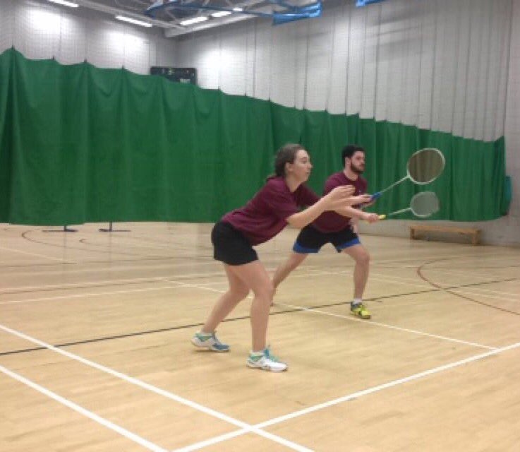 UlBad_minton's tweet photo. Congrats to James on reaching the final in Doubles + Fearghal  &amp; @AineLenighan winning the Mixed Juniors #HonUL https://t.co/Q0YIiYzSmX