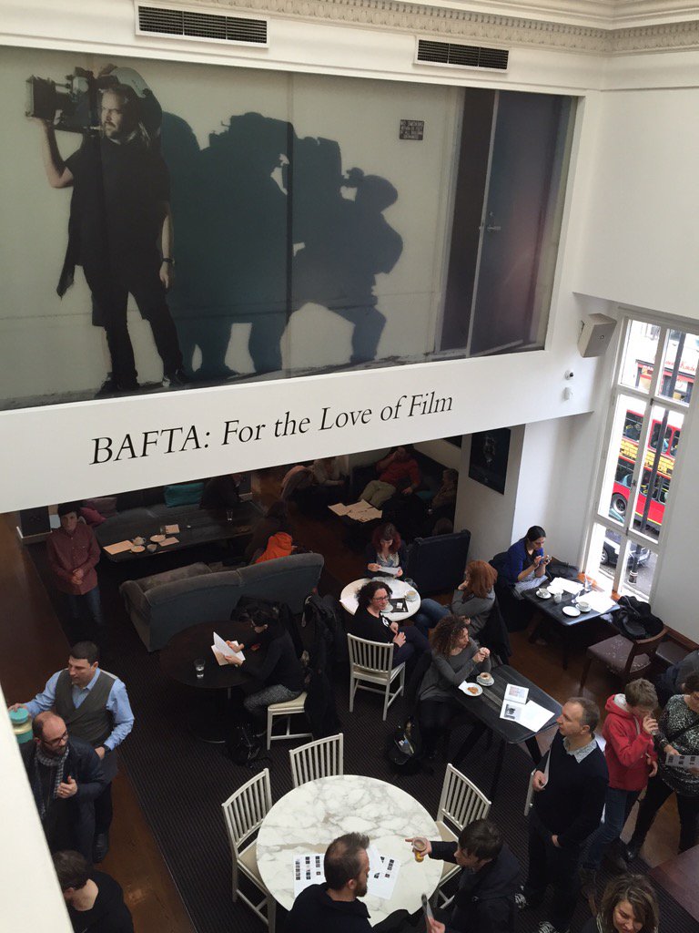 LindsVNelson's tweet photo. Another great visit 2 @BAFTA195 for photo exhibition For the Love of Film by @phil_fisk. Fantastic work! #BAFTAPics https://t.co/MiTGssYeGg