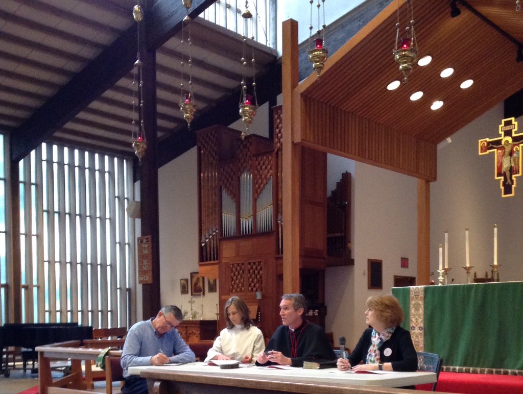SJTBEC's tweet photo. Let the #annualmeeting begin. #StJohntheBaptistPDX #Episcopal @HWenrick @LeeAnneW48 https://t.co/Hz4fsDc3Pm