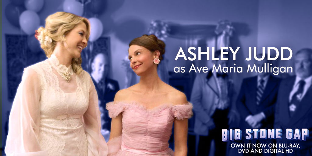 AshleyJudd's tweet photo. Everything's better when we're together. Own #BigStoneGapMovie on Blu-ray &amp; DVD on Feb 2: https://t.co/vMFGEauD55 https://t.co/E8hXcBQKEd