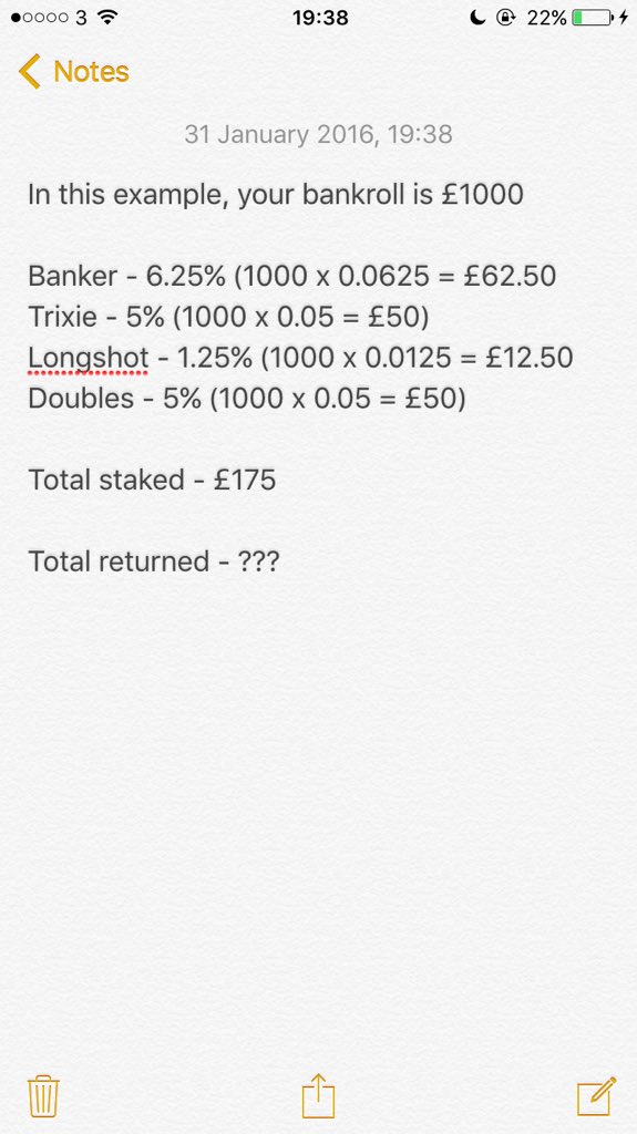 OGSportsTips's tweet image. How I recommend you stake my tips.