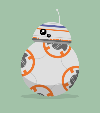 ProJavaScript's tweet image. BB-8 in html and css only, worth opening! #nojavascript #bb8 s.codepen.io/j0be/debug/eJe…