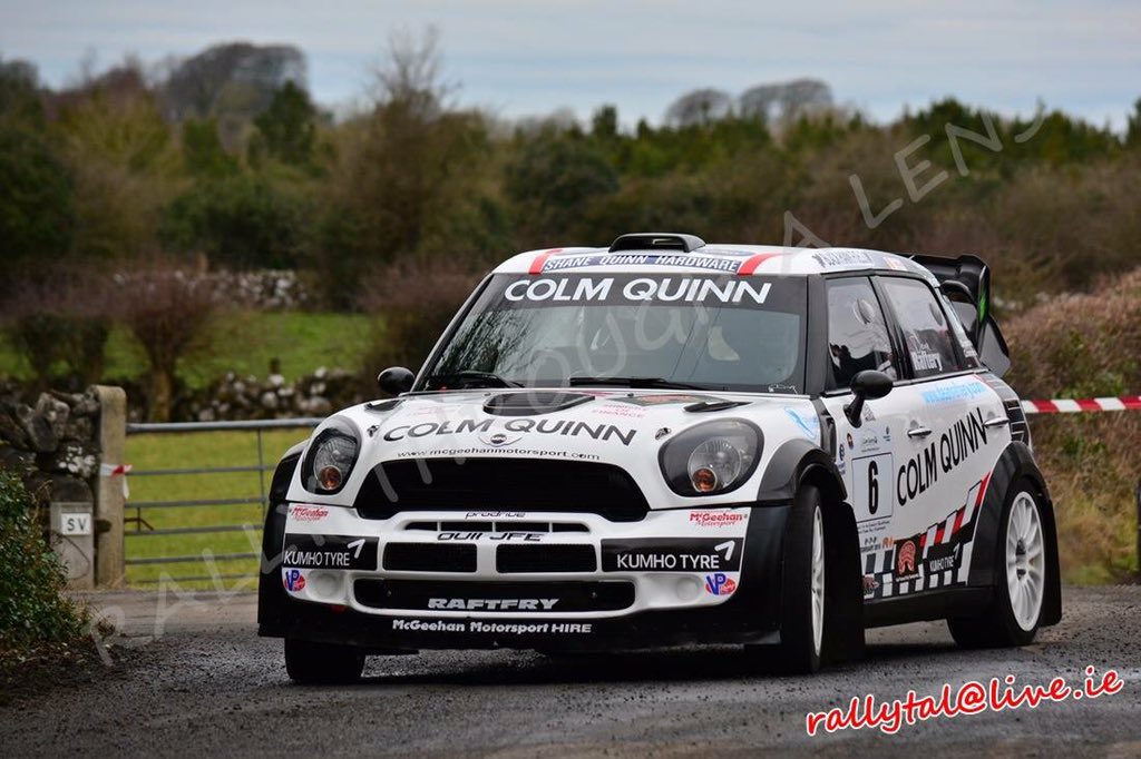 6 TO GO! <a href="/Dean_Raftery/">Dean Raftery</a> is back in a wrc car for this years <a href="/GalwayIntRally/">Galway INT Rally</a> seeded 6th, this year in a Subaru S9 WRC