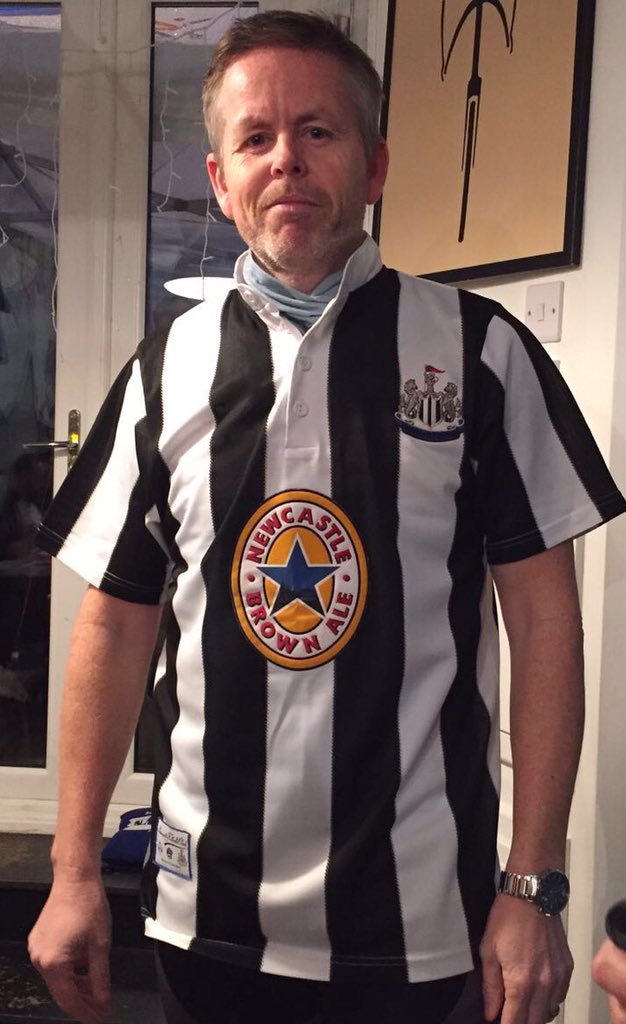 kevhowla's tweet photo. No stop action today for #nufc - we even have die hard Mackems wearing our colours #spinforsteve https://t.co/KU5OLTSCb4