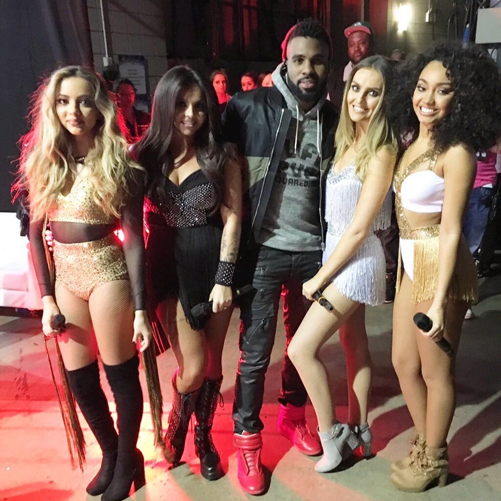 LMixMexico's tweet photo. El 5 de Febrero, @LittleMix serán invitadas especiales de @jasonderulo en su concierto en Londres. https://t.co/TEeJ8N3lf3