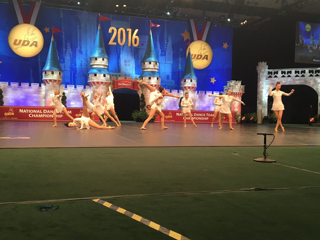 UDAnews's tweet photo. Rosary HS showcased their beautiful technique during Small Varsity Jazz Finals! #UDAnationals https://t.co/Rw4X8w8ag9